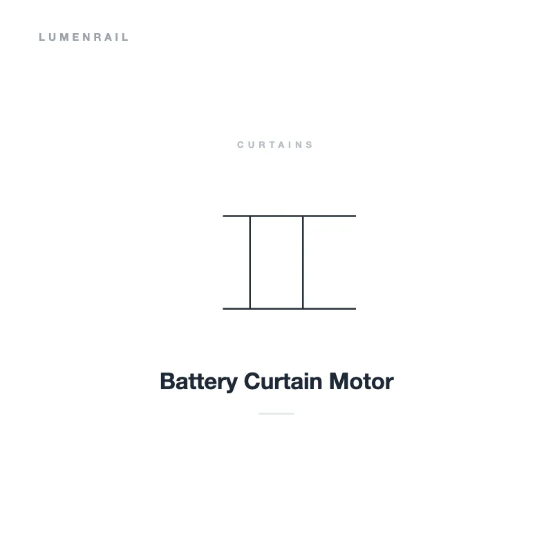 Battery Wireless Curtain Motor