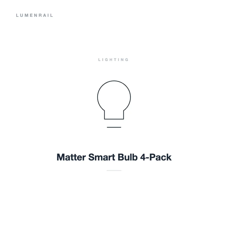Matter Bulb 4-Pack